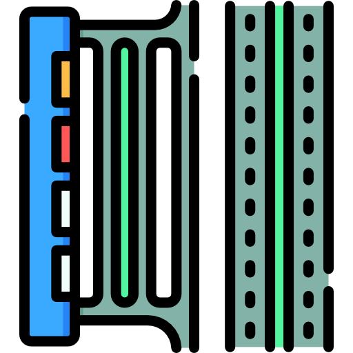 Motorway Special Lineal color icon