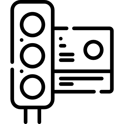 semaforo Special Lineal icona