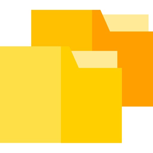 Folders Basic Straight Flat icon