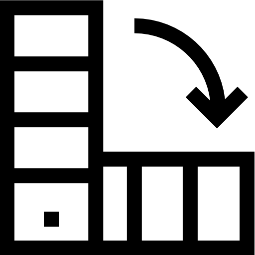 pantone Basic Straight Lineal icon