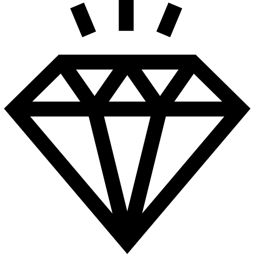 diamant Basic Straight Lineal icoon