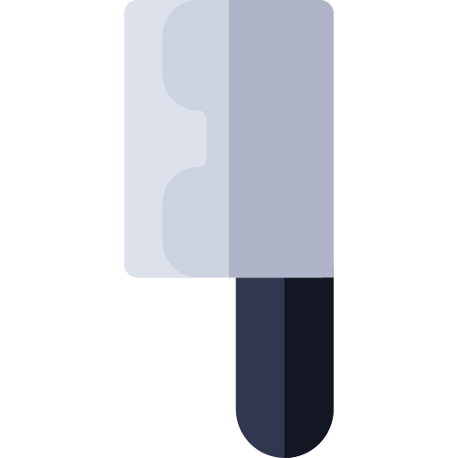 nóż Basic Rounded Flat ikona