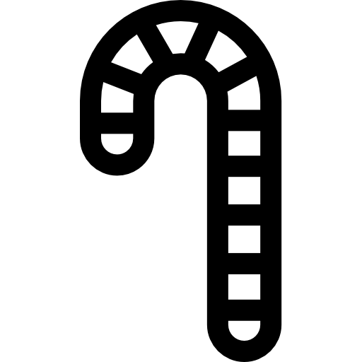bastoncino di zucchero Basic Rounded Lineal icona
