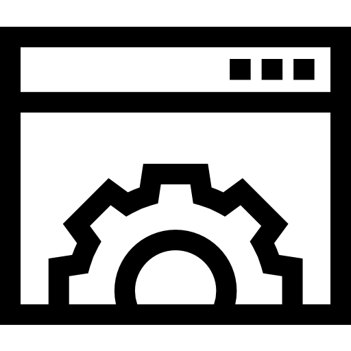 configuraciones Basic Straight Lineal icono