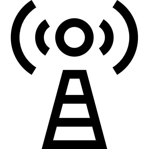 信号 Basic Straight Lineal icon