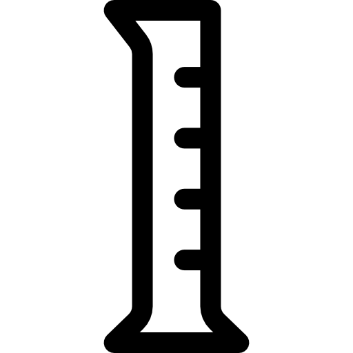 시험관 Basic Rounded Lineal icon