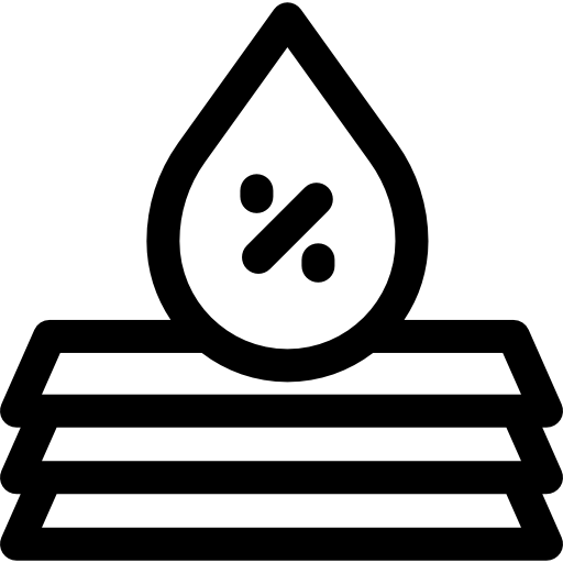 落とす Basic Rounded Lineal icon