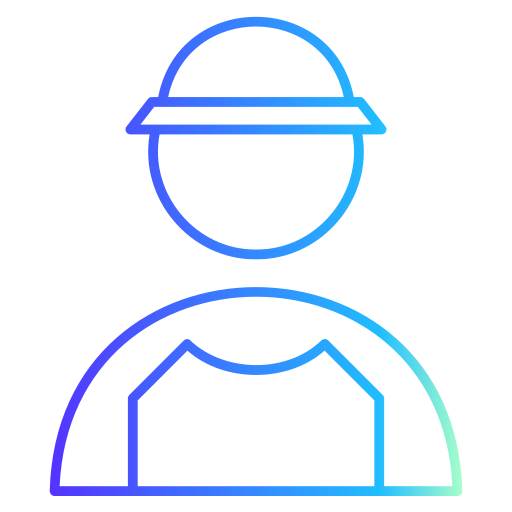 어부 Generic gradient outline icon
