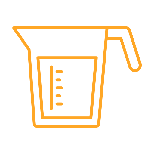 Measuring cup Generic color outline icon
