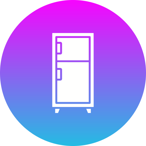 Refrigerator Generic gradient fill icon