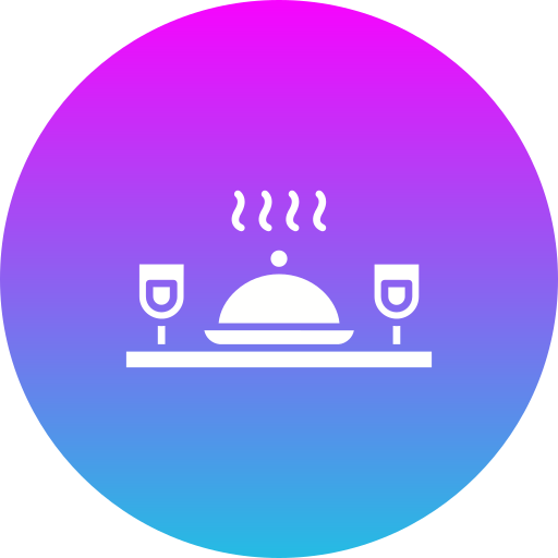 Dinner Generic gradient fill icon