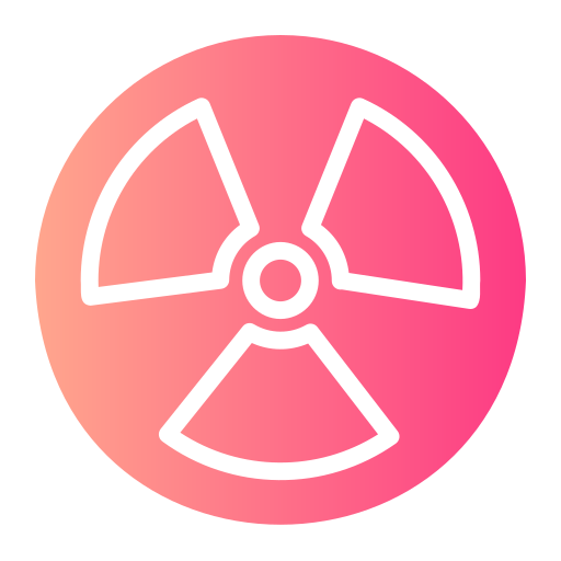 nuclear Generic gradient fill icono