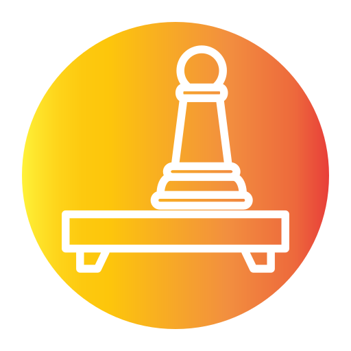 Chess game Generic gradient fill icon