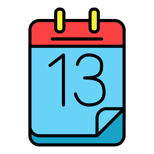 Thirteen Generic color lineal-color icon