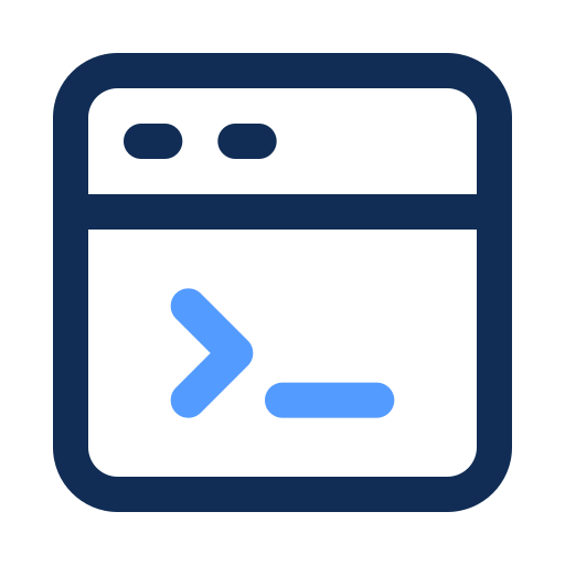 terminal Generic color outline icon