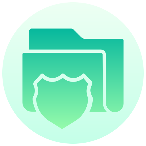 Protections Generic gradient fill icon