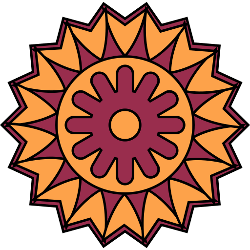 mandala Generic color lineal-color icon