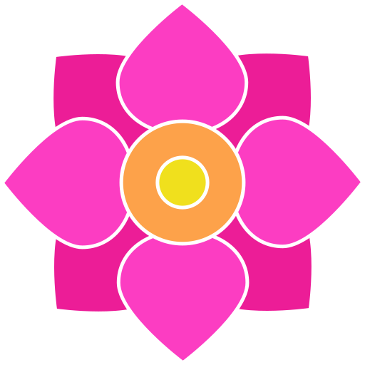 mándala Generic color fill icono