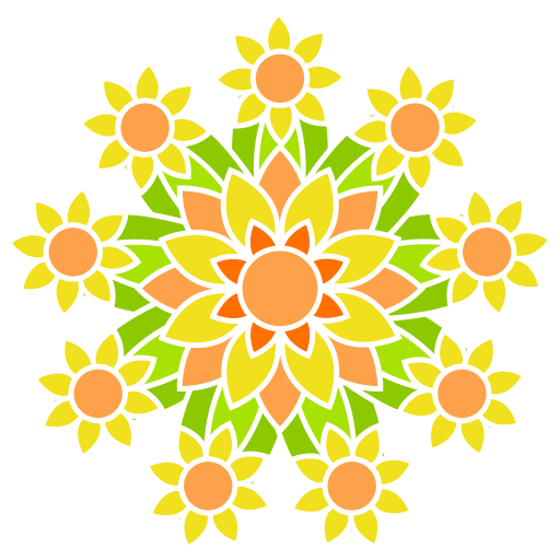 mandala Generic color fill icona