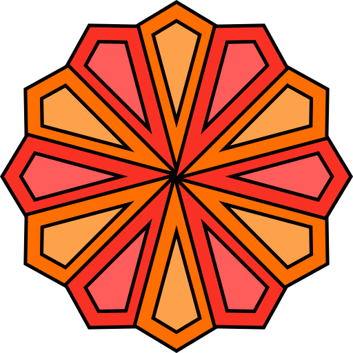 mandala Generic color lineal-color icon