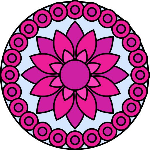 mandala Generic color lineal-color Ícone