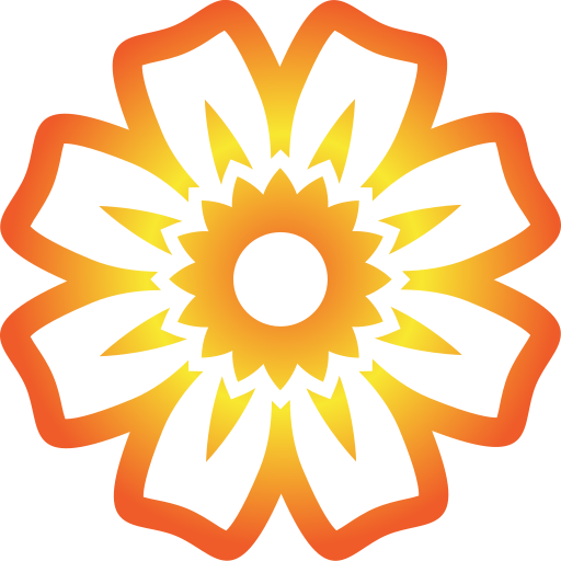 Mandala Generic gradient fill icon