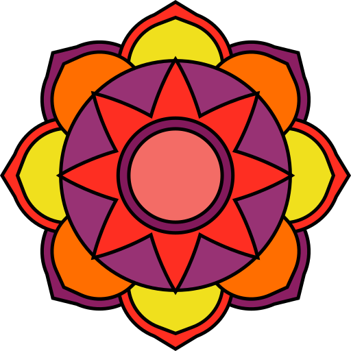 mandala Generic color lineal-color icon