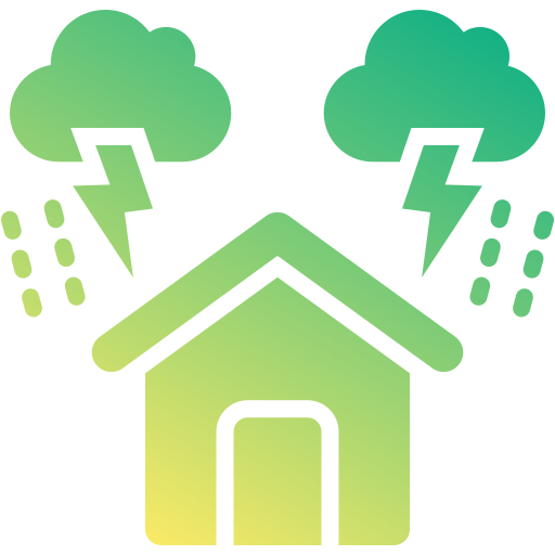 Natural disaster Generic gradient fill icon
