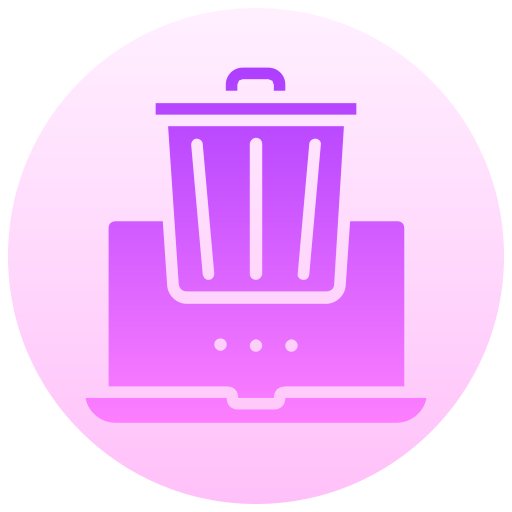 Deleted Generic gradient fill icon