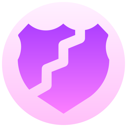 Unsecured Generic gradient fill icon