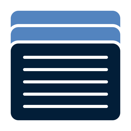 Card index Generic color fill icon