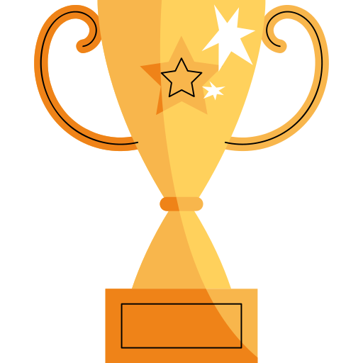 Trophy Generic color lineal-color icon