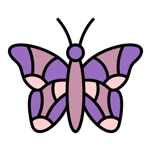 motyl Generic color lineal-color ikona
