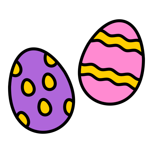 Easter egg Generic color lineal-color icon