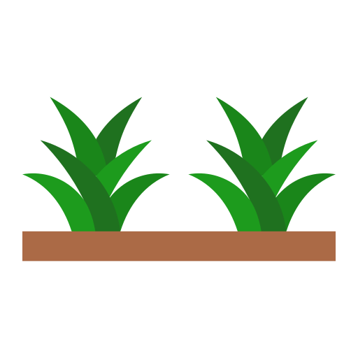 Grass leaves Generic color fill icon