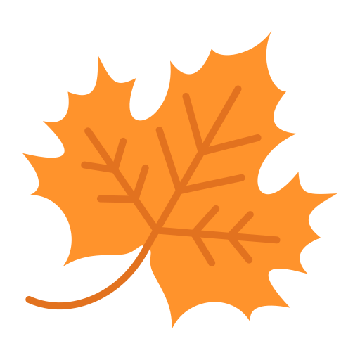 Maple leaf Generic color fill icon