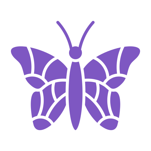 Butterfly Generic color fill icon