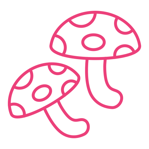 Mushroom Generic color outline icon