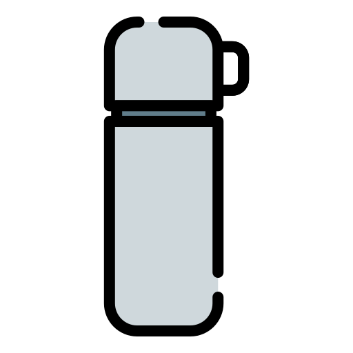 thermosflasche Generic color lineal-color icon