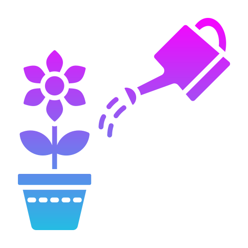 植物の水やり Generic gradient fill icon