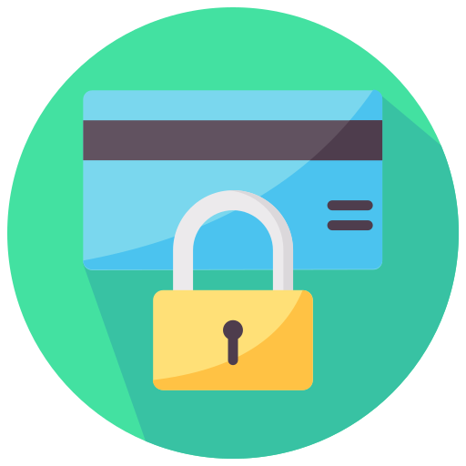 Locked card Generic color fill icon