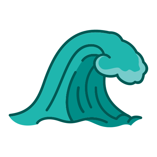 Wave Generic color lineal-color icon