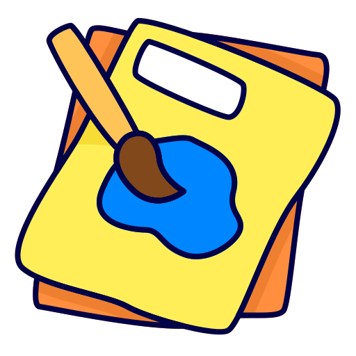 Painting Generic color hand-drawn icon