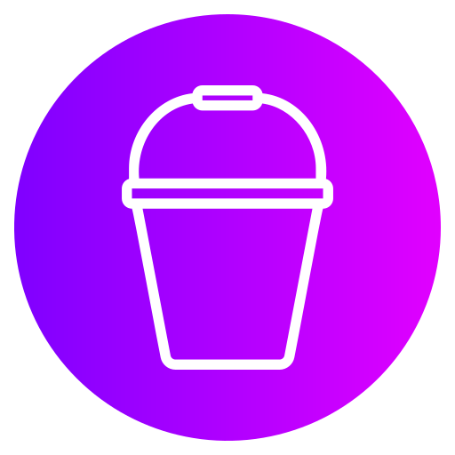 Bucket Generic gradient fill icon