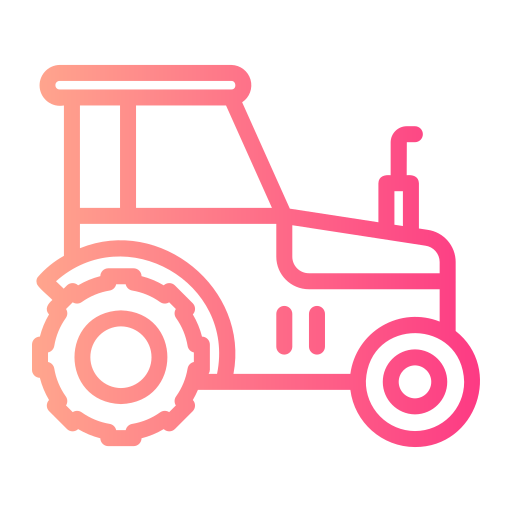 tractor Generic gradient outline icono