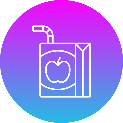 Juice box Generic gradient fill icon