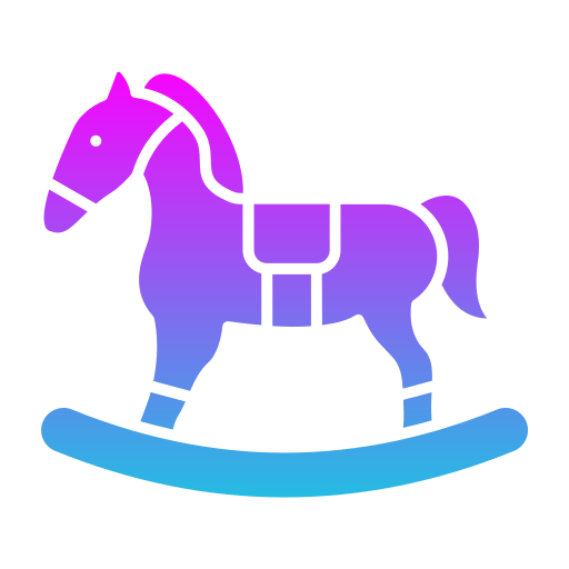 pferdespielzeug Generic gradient fill icon