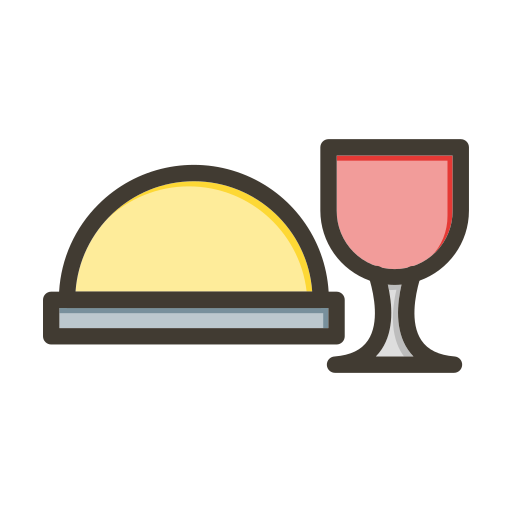 夕食 Generic color lineal-color icon