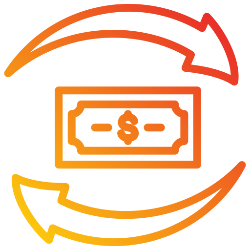 Cashflow Generic gradient outline icon
