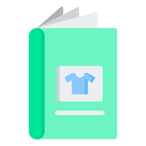 Product catalog Generic color fill icon